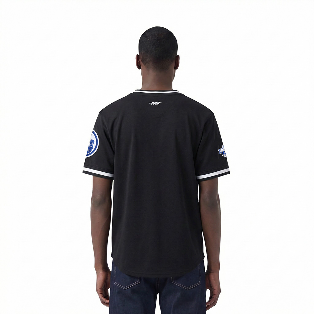 NHL EDMONTON OILERS CLASSIC CHENILLE MEN'S DK TEE (BLACK)