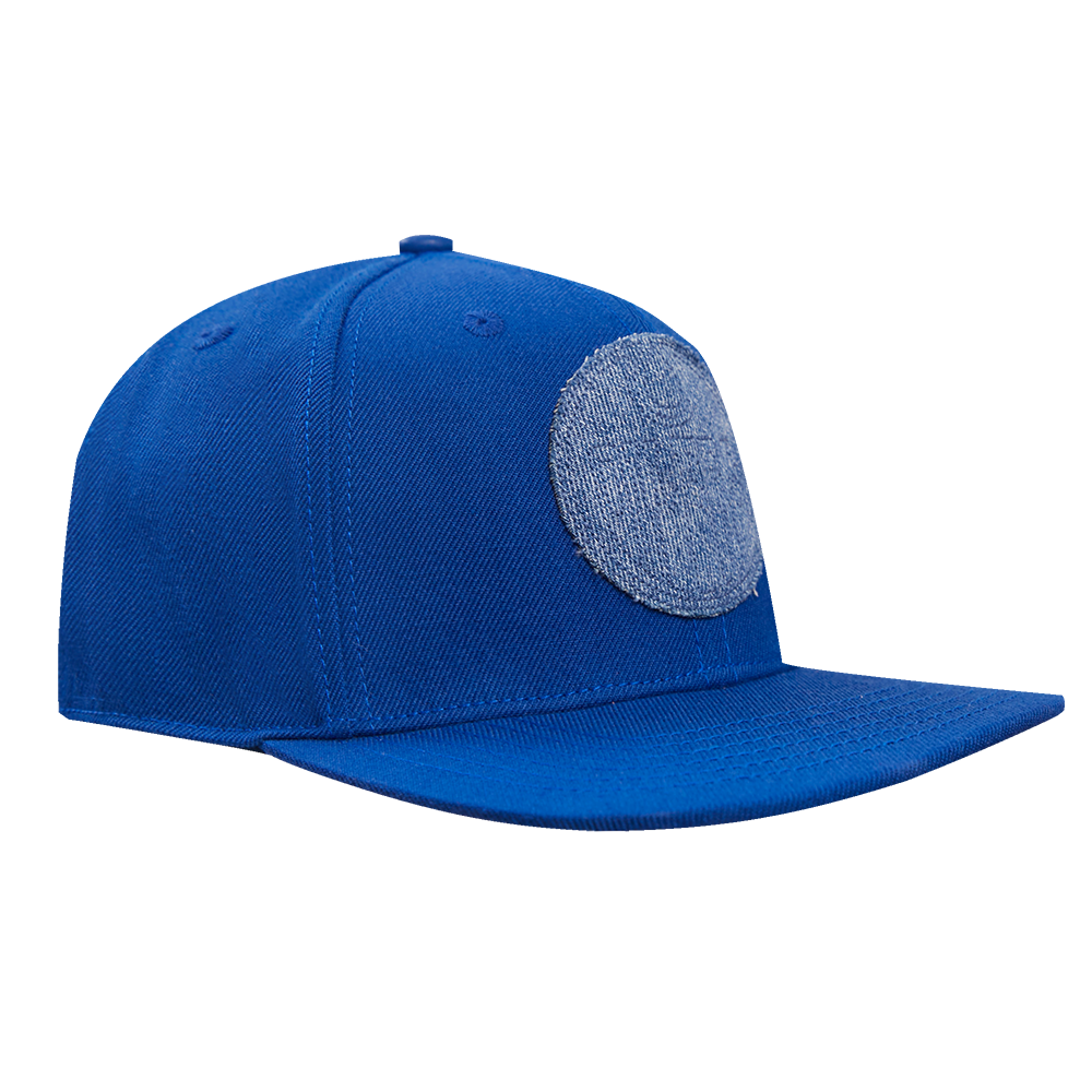 NHL EDMONTON OILERS VARSITY BLUES WOOL SNAPBACK HAT (DODGER BLUE)