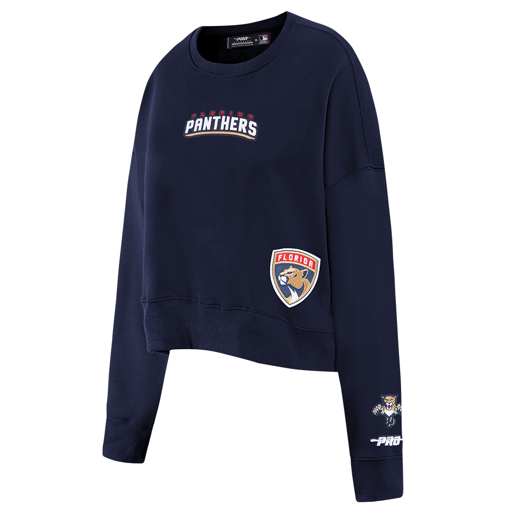 NHL FLORIDA PANTHERS WINGSPAN WOMEN'S FLC CREWNECK (MIDNIGHT NAVY)