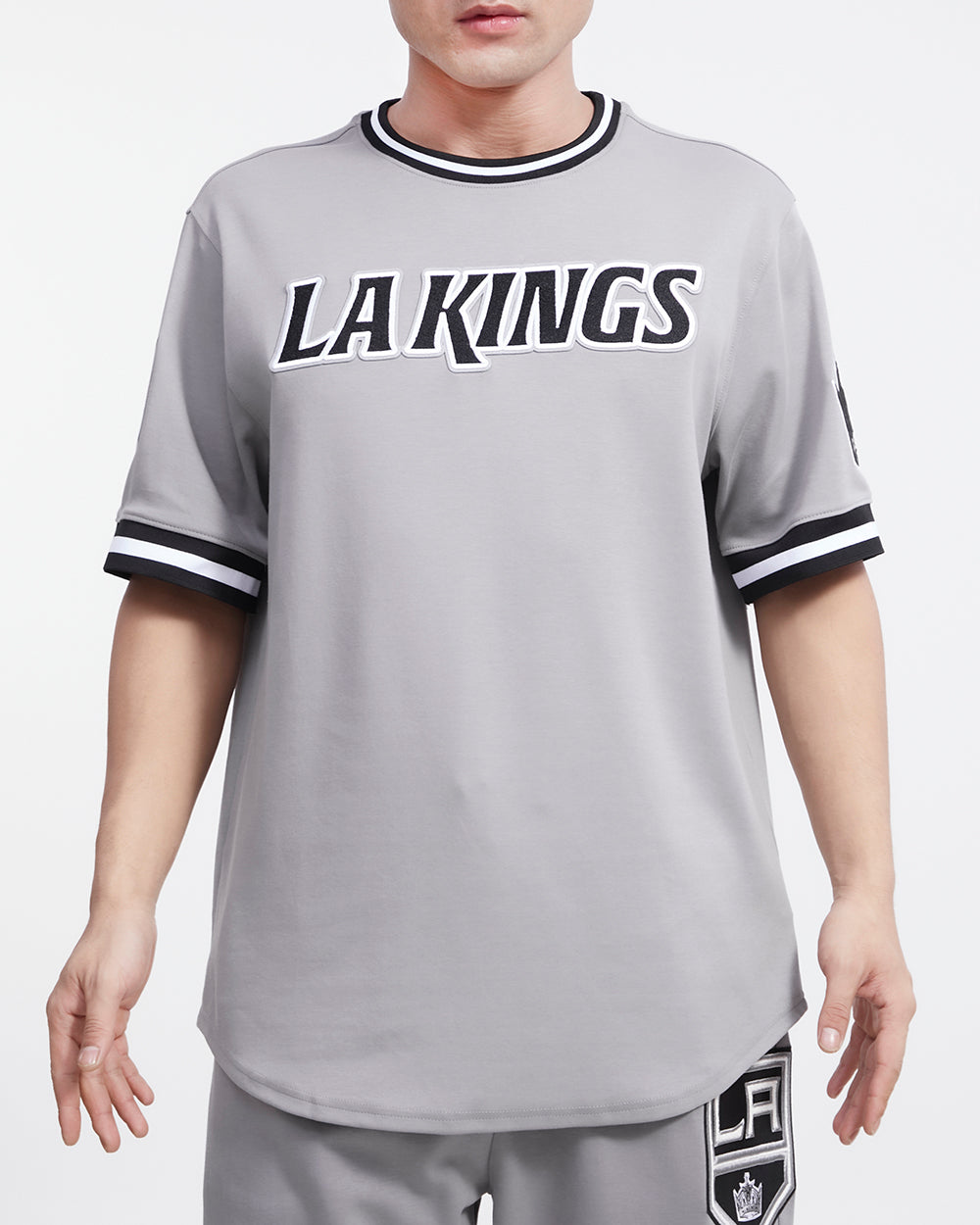 LOS ANGELES KINGS CLASSIC CHENILLE DK TEE (GRAY/BLACK) – Pro Standard