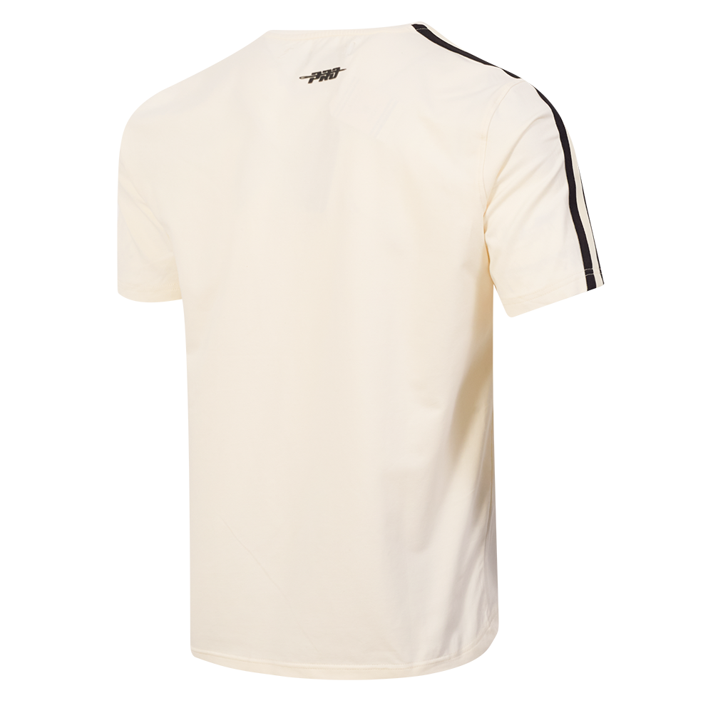 NHL LOS ANGELES KINGS RETRO CLASSIC MEN'S STRIPED TEE (EGGSHELL/ BLACK)