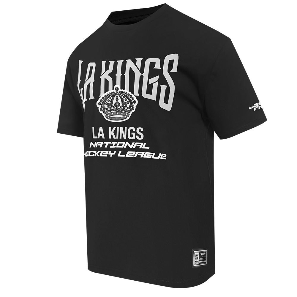 NHL LOS ANGELES KINGS CITY TOUR 2.0 MEN'S CJ DROP SHOULDER TEE (BLACK)