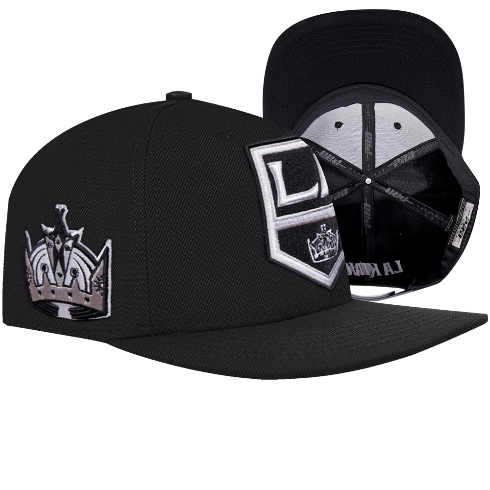 NHL LOS ANGELES KINGS CLASSIC LOGO WOOL UNISEX SNAPBACK HAT (BLACK) – Pro  Standard