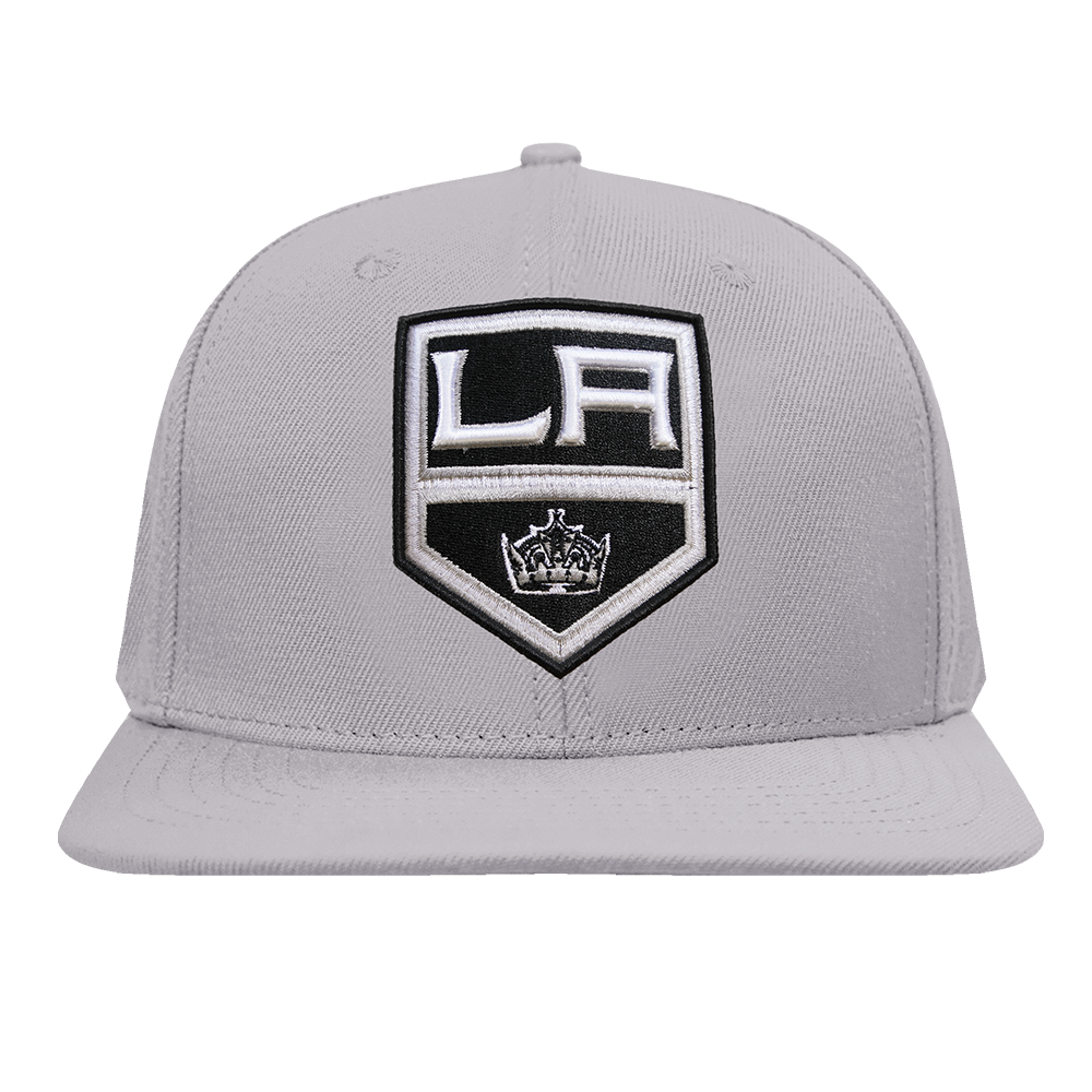 LOS ANGELES KINGS CLASSIC LOGO WOOL SNAPBACK HAT (GRAY) – Pro Standard