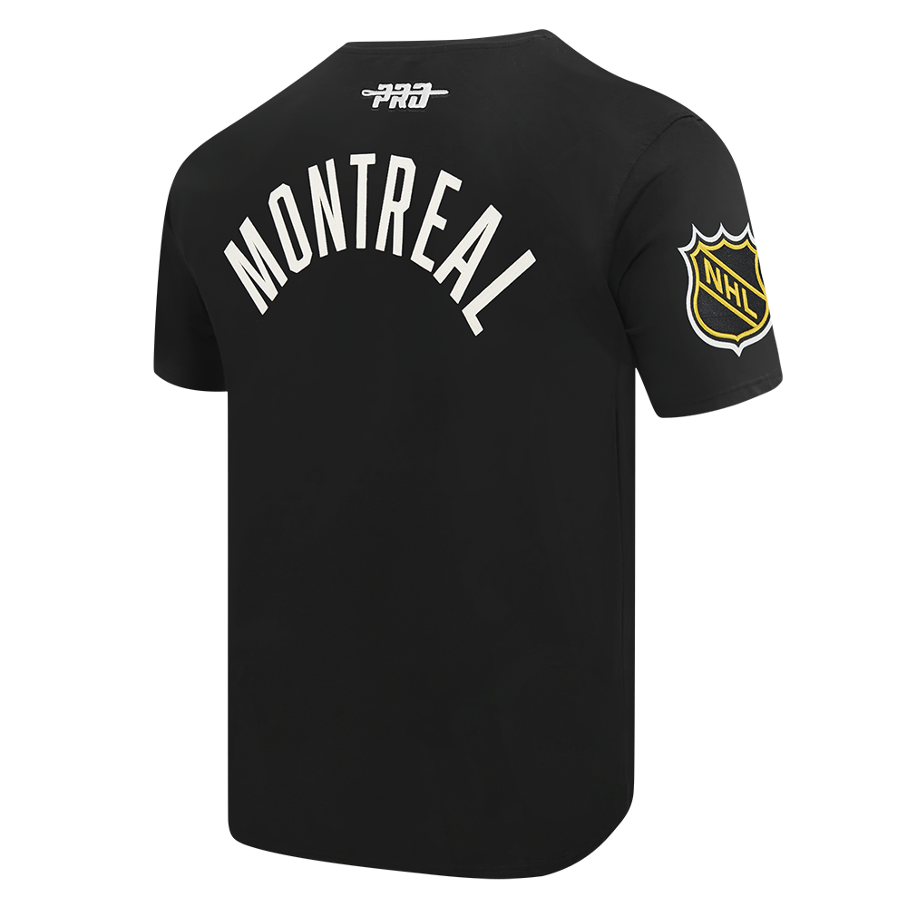 NHL MONTREAL CANADIENS MODERN ORIGINALS MEN'S SJ TEE (BLACK)