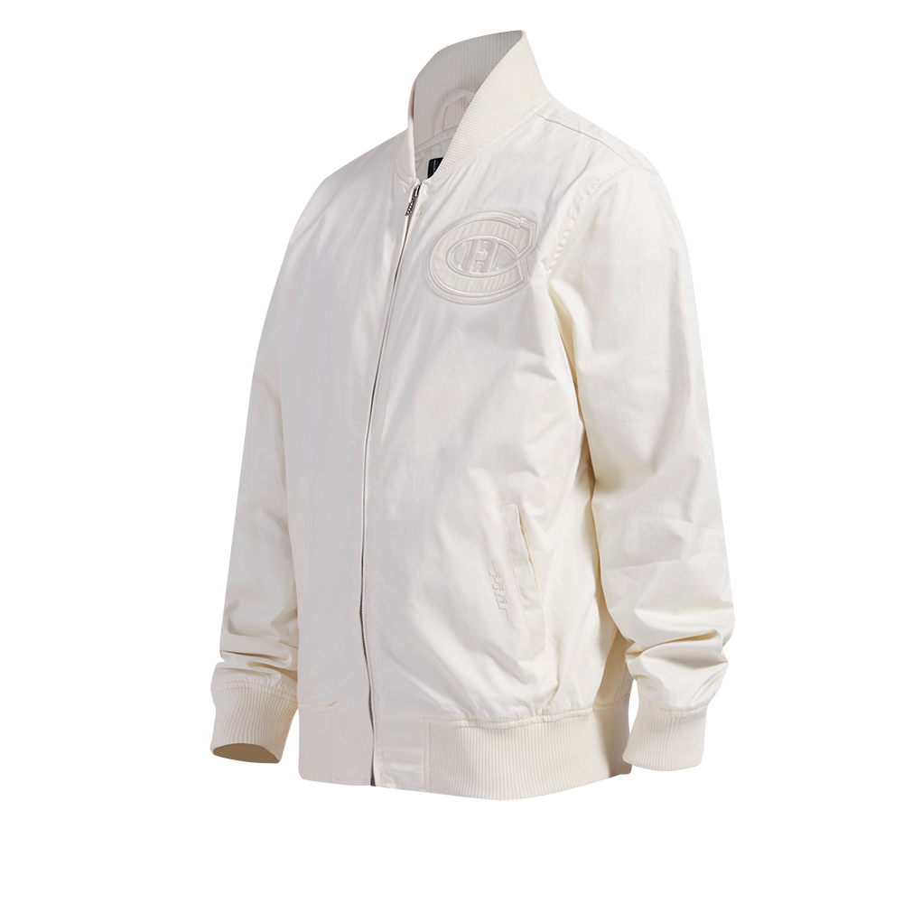 NHL MONTRÉAL CANADIENS NEUTRAL MEN'S TWILL JACKET (EGGSHELL)