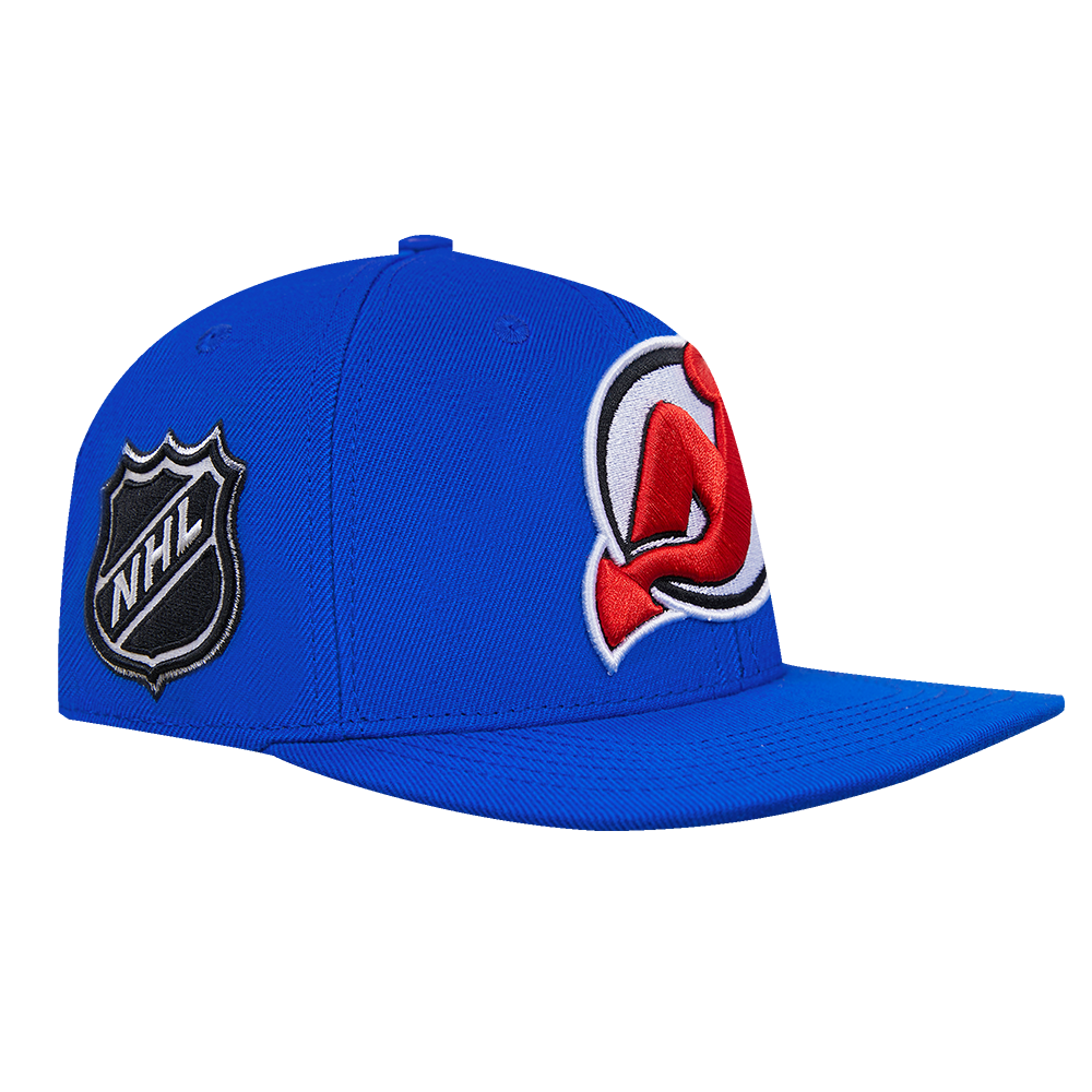 Blue new jersey devils top hat