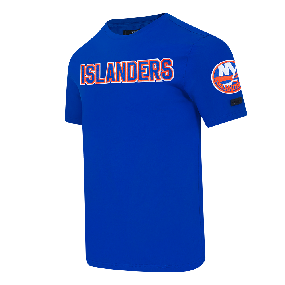 NEW YORK ISLANDERS CLASSIC CHENILLE MEN'S SJ TEE (ROYAL BLUE)