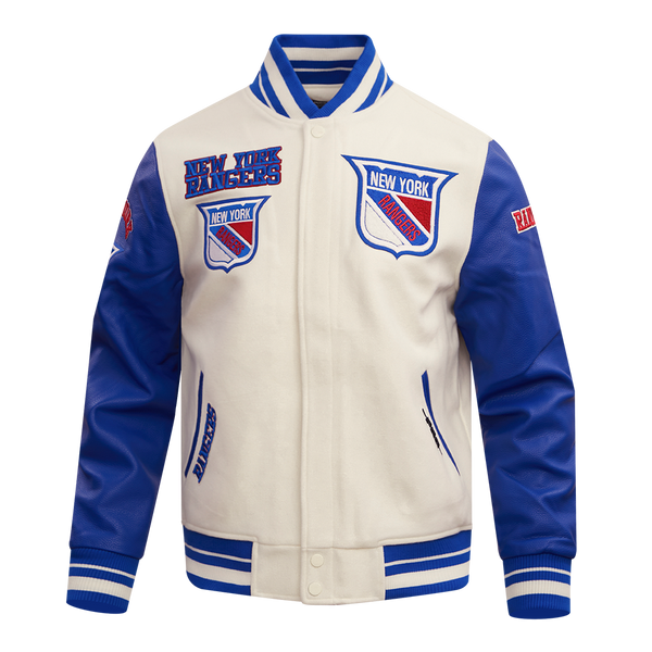 NHL NEW YORK RANGERS RETRO CLASSIC MEN´S RIB WOOL VARSITY JAC