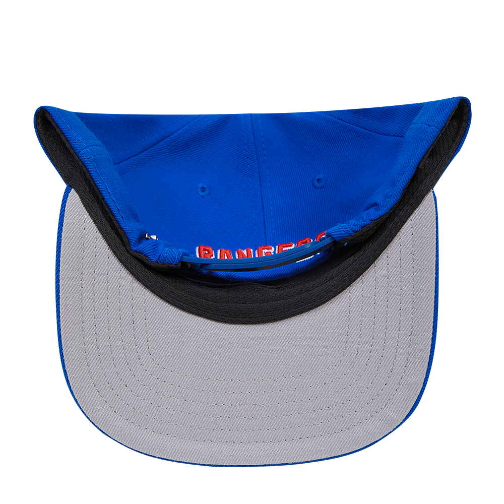 NEW YORK RANGERS CLASSIC LOGO WOOL SNAPBACK HAT (ROYAL BLUE) – Pro Standard