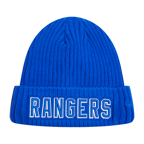 NEW YORK RANGERS CLASSIC LOGO WOOL SNAPBACK HAT (ROYAL BLUE)