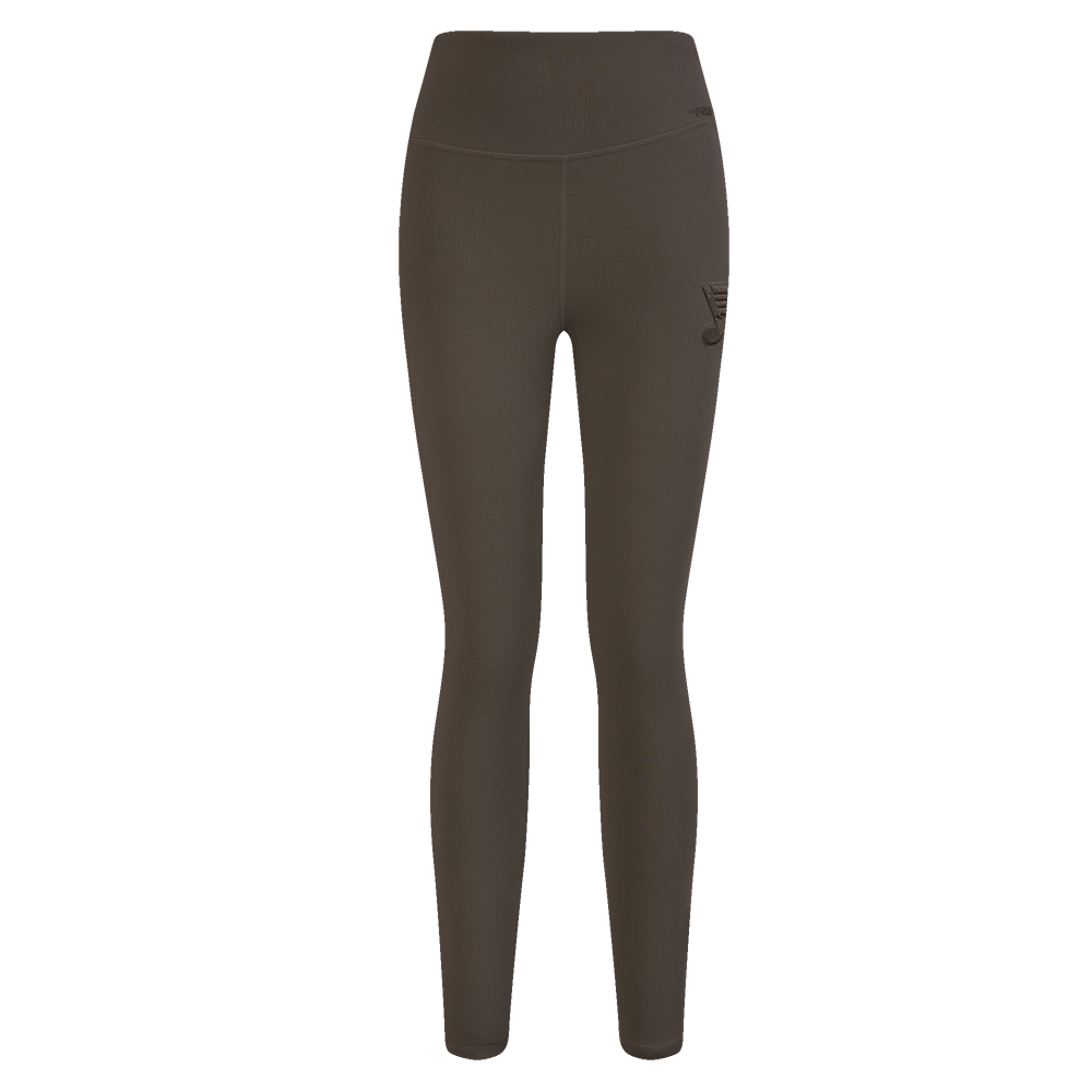 NHL ST. LOUIS BLUES NEUTRAL HIGH WAIST JERSEY LEGGING (DARK TAUPE)