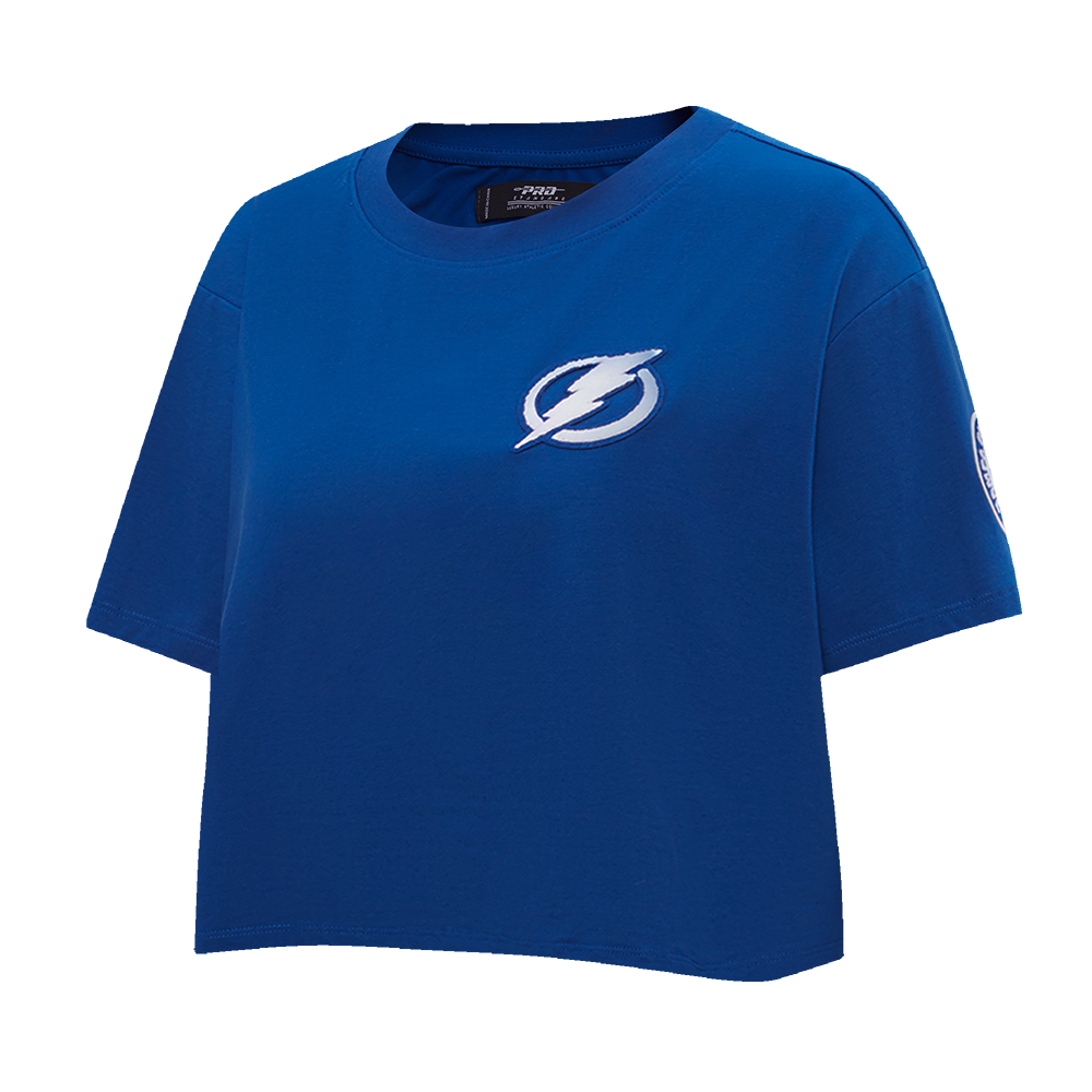NHL TAMPA BAY LIGHTNING CLASSIC WOMEN'S SJ BOXY TEE (DODGER BLUE)