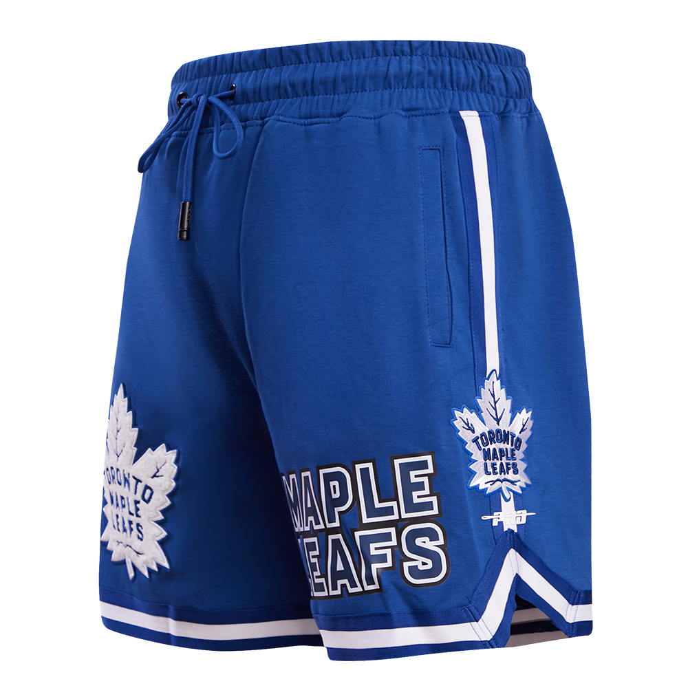 NHL TORONTO MAPLE LEAFS CLASSIC CHENILLE DOUBLE KNIT SHORT (DODGER BLUE)
