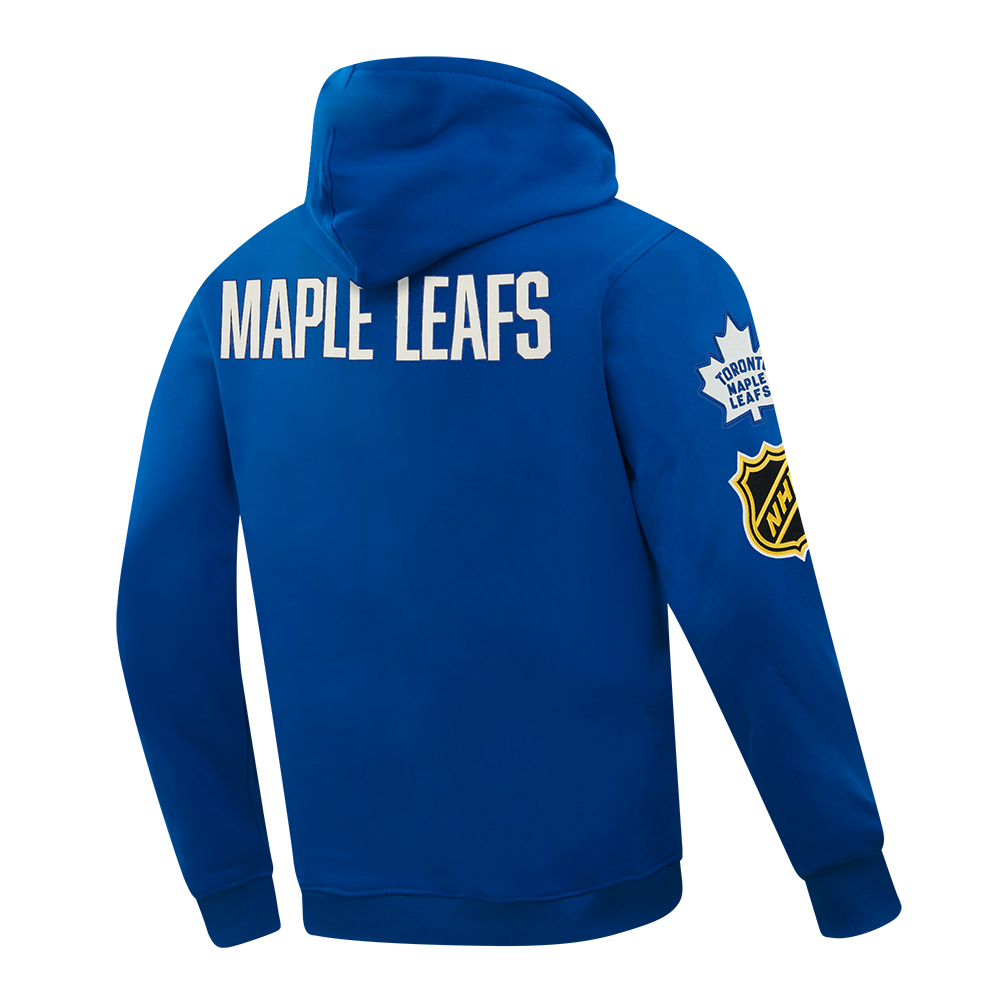 NHL TORONTO MAPLE LEAFS MODERN ORIGINALS MEN'S FLC PO HOODIE (DODGER BLUE)
