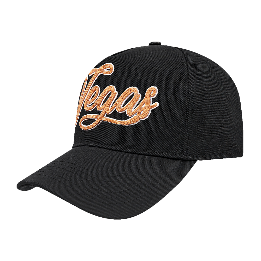 NHL VEGAS GOLDEN KNIGHTS CITY SIGNATURE MEN'S PINCH FRONT SNAPBACK H (BLACK)