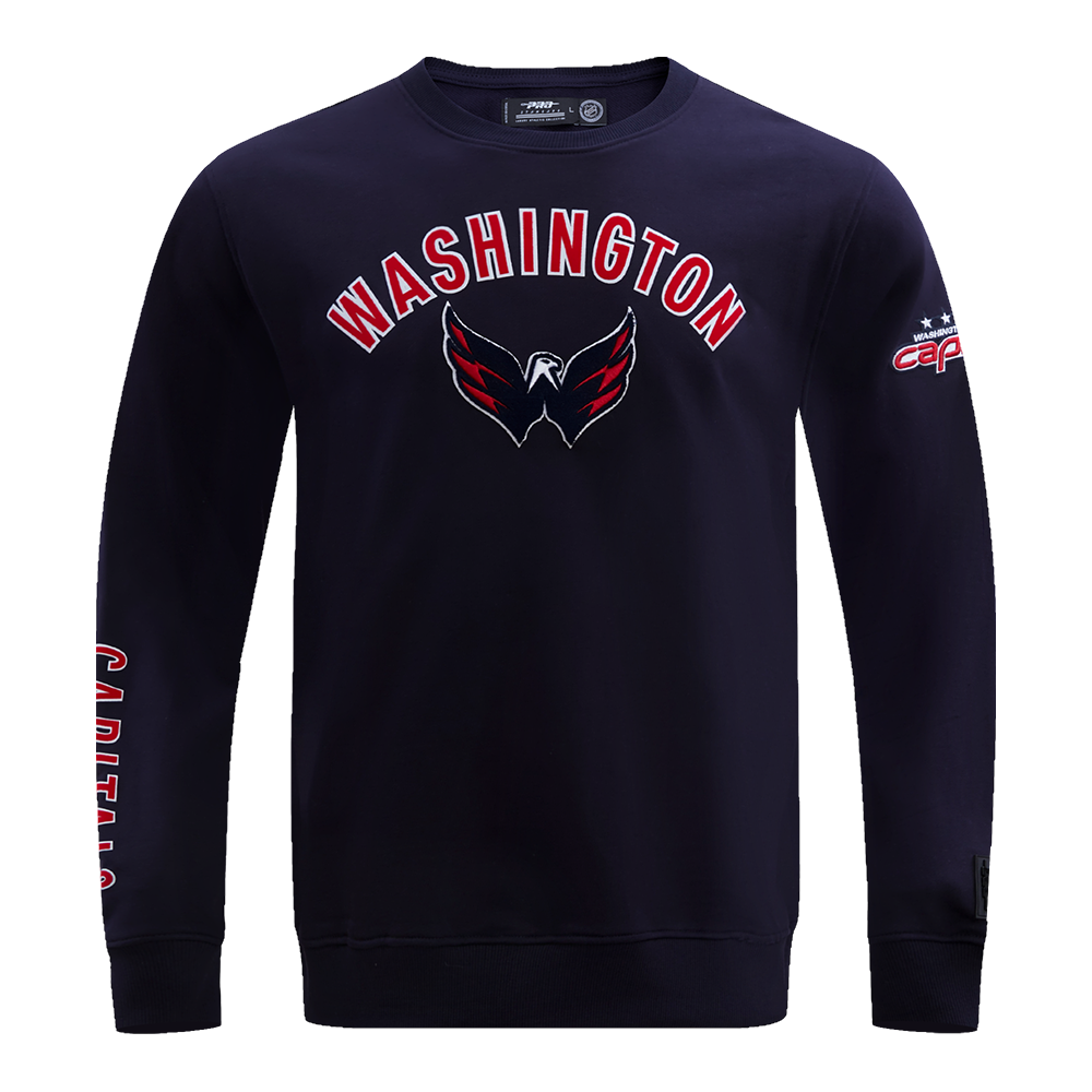 NHL WASHINGTON CAPITALS CLASSIC BRISTLE CREWNECK