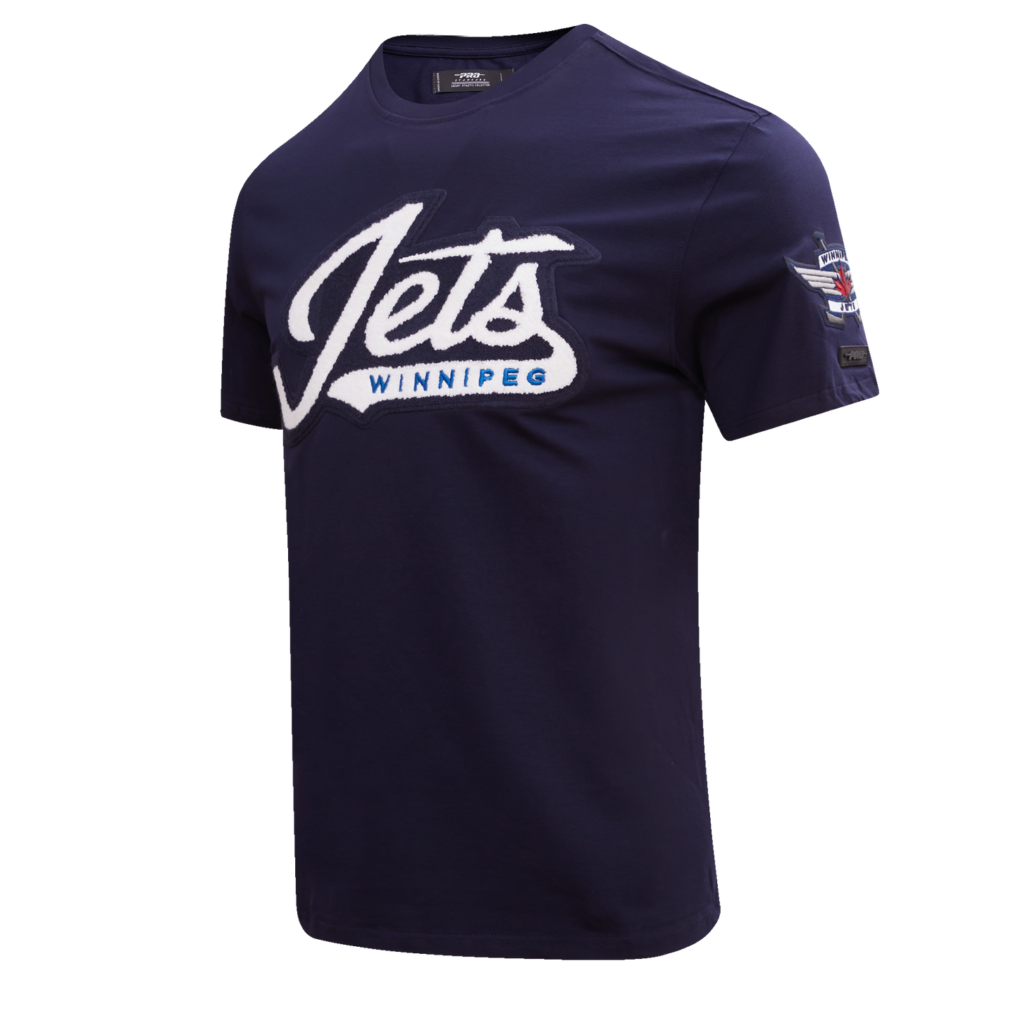 NHL WINNIPEG JETS CLASSIC CHENILLE SINGLE JERSEY TEE (MIDNIGHT NAVY)