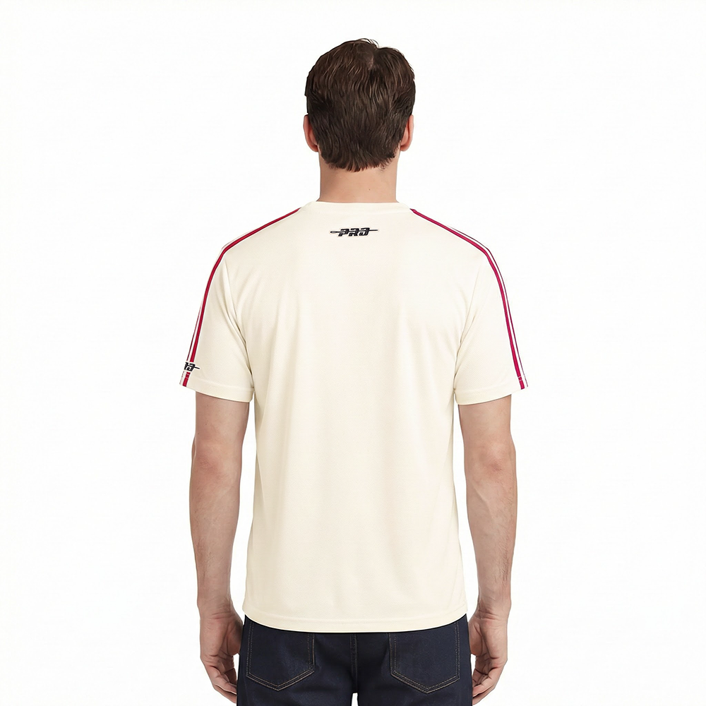 MLB ATLANTA BRAVES RETRO CLASSICS MEN'S SJ TAPING TOP (EGGSHELL/ RED)