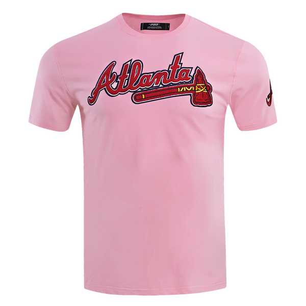 Men's Atlanta Braves Pro Standard Pink Club T-Shirt