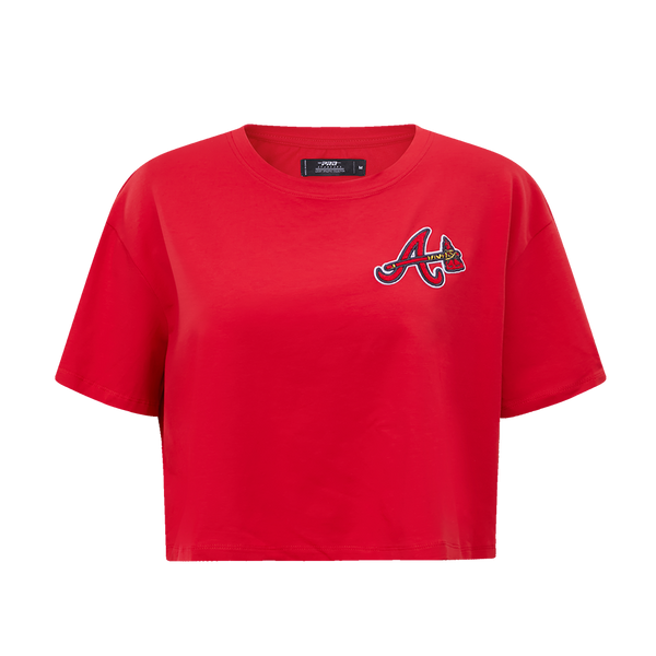 ATLANTA BRAVES CLASSIC SJ BOXY TEE (RED) – Pro Standard