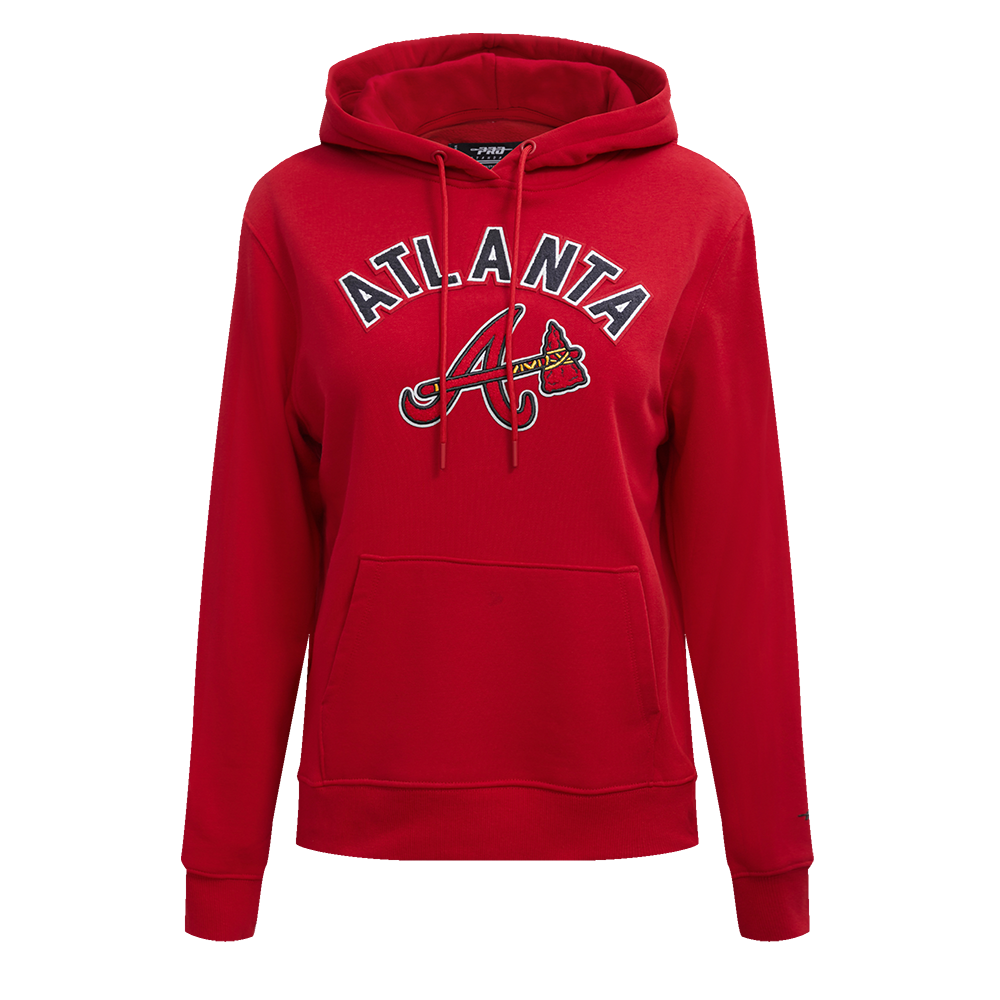 atlanta braves red hoodie