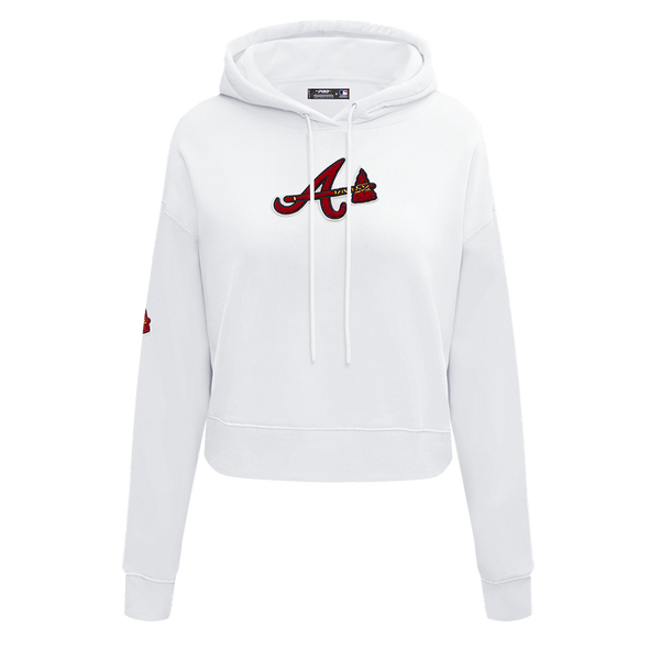 ATLANTA BRAVES CLASSIC FLC PO HOODIE (RED)