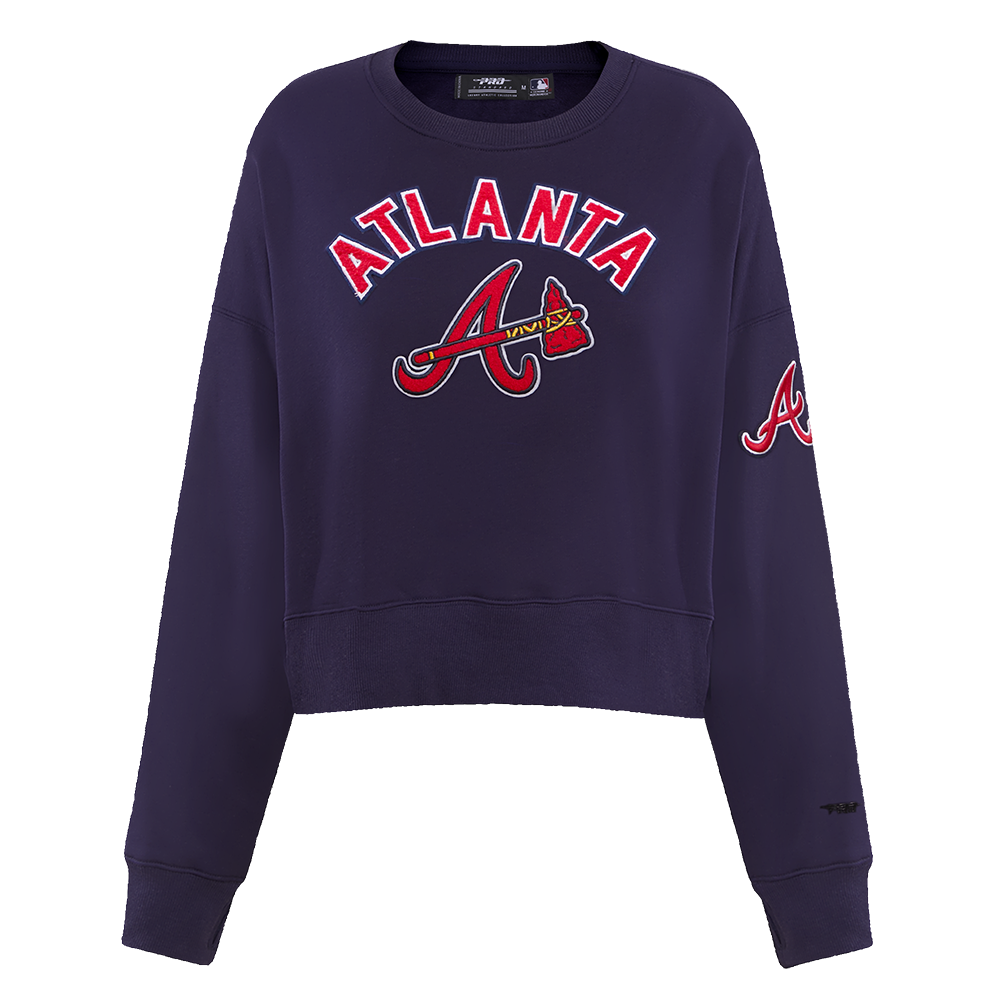 Pro Standard Atlanta Braves Stacked Logo Snapback – Source Code Fashions