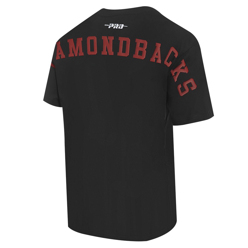 MLB ARIZONA DIAMONDBACKS WINGSPAN MEN'S CJ DROP SHOULDER TEE (BLACK)