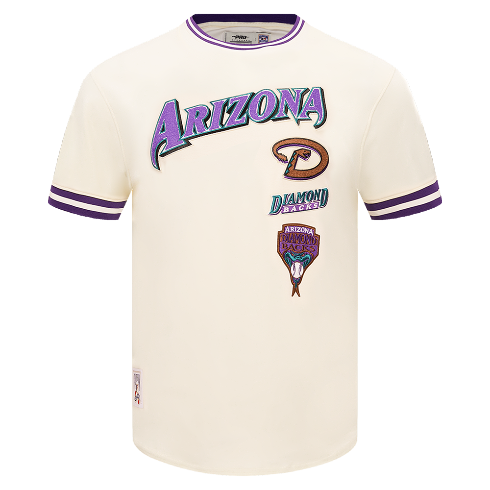 MLB ARIZONA DIAMONDBACKS RETRO CLASSIC MEN S TOP EGGSHELL PURPLE Pro Standard