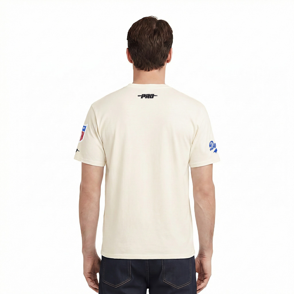 MLB BROOKLYN DODGERS RETRO CLASSICS MEN'S SJ TOP (EGGSHELL)