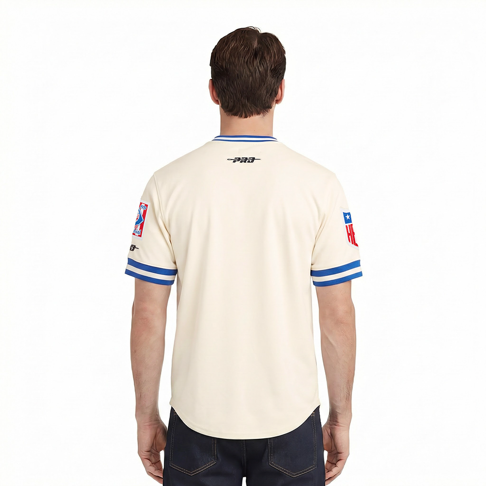 MLB BROOKLYN DODGERS RETRO CLASSICS MEN'S DK TOP (EGGSHELL/ROYAL BLUE)