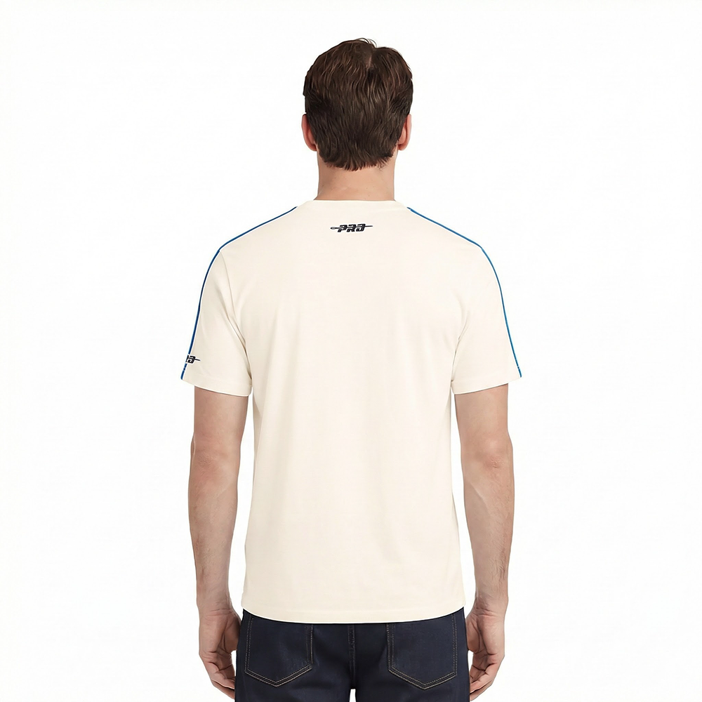 MLB BROOKLYN DODGERS RETRO CLASSICS MEN'S SJ TAPING TOP (EGGSHELL/ROYAL BLUE)