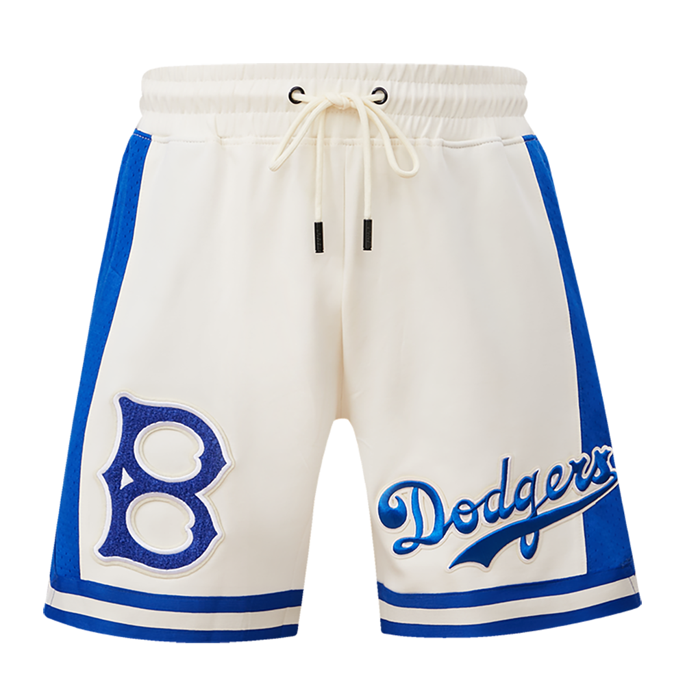 MLB BROOKLYN DODGERS RETRO CLASSIC MEN'S 2.0 SHORT (EGGSHELL/ ROYAL BLUE)