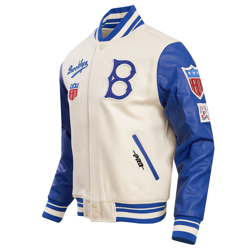 Brooklyn Dodgers Retro Classic NFL Varsity Jacket - Maker of Jacket