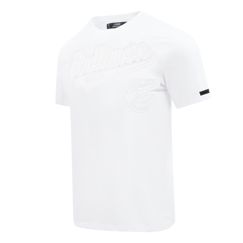 MLB BALTIMORE ORIOLES WHITE OUT MEN'S SINGLE JERSEY TOP (WHITE)