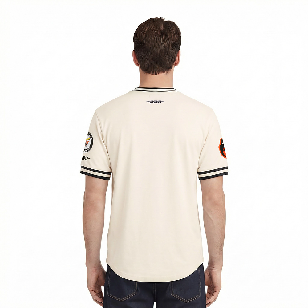MLB BALTIMORE ORIOLES RETRO CLASSICS MEN'S DK TOP (EGGSHELL/ BLACK)
