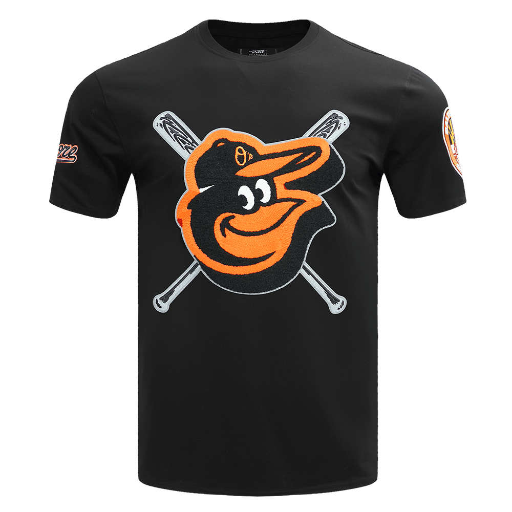 MLB BALTIMORE ORIOLES MASHUP MEN S TOP BLACK Pro Standard mlb-baltimore-orioles-mashup-men-s-top-black-pro-standard