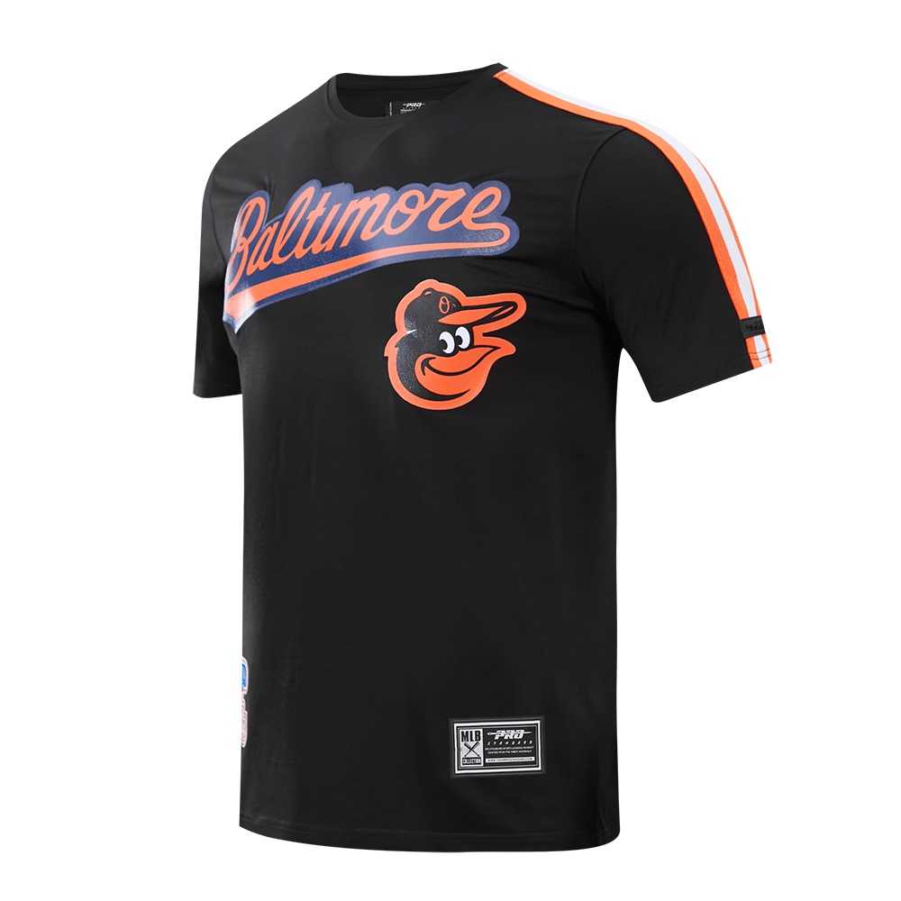 MLB BALTIMORE ORIOLES LOGO PRO TEAM MEN'S TAPING TOP (BLACK)