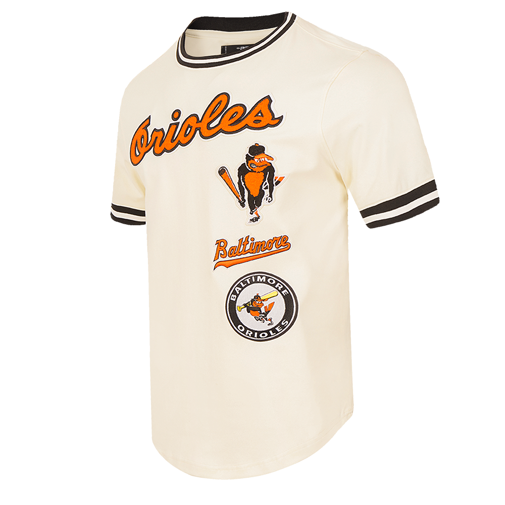 MLB BALTIMORE ORIOLES RETRO CLASSIC MEN S TOP EGGSHELL BLACK Pro Standard