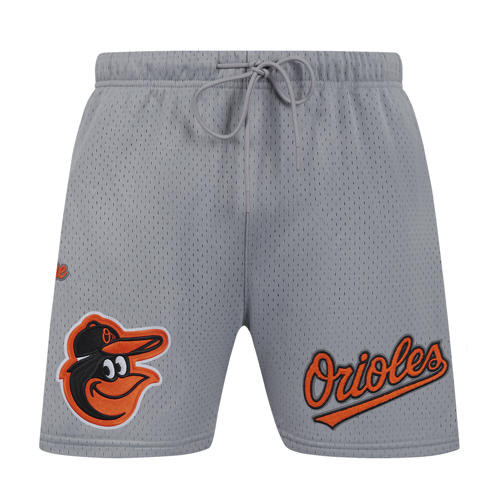 MLB BALTIMORE ORIOLES SOUVENIR MEN'S MESH SHORT (GRAY)