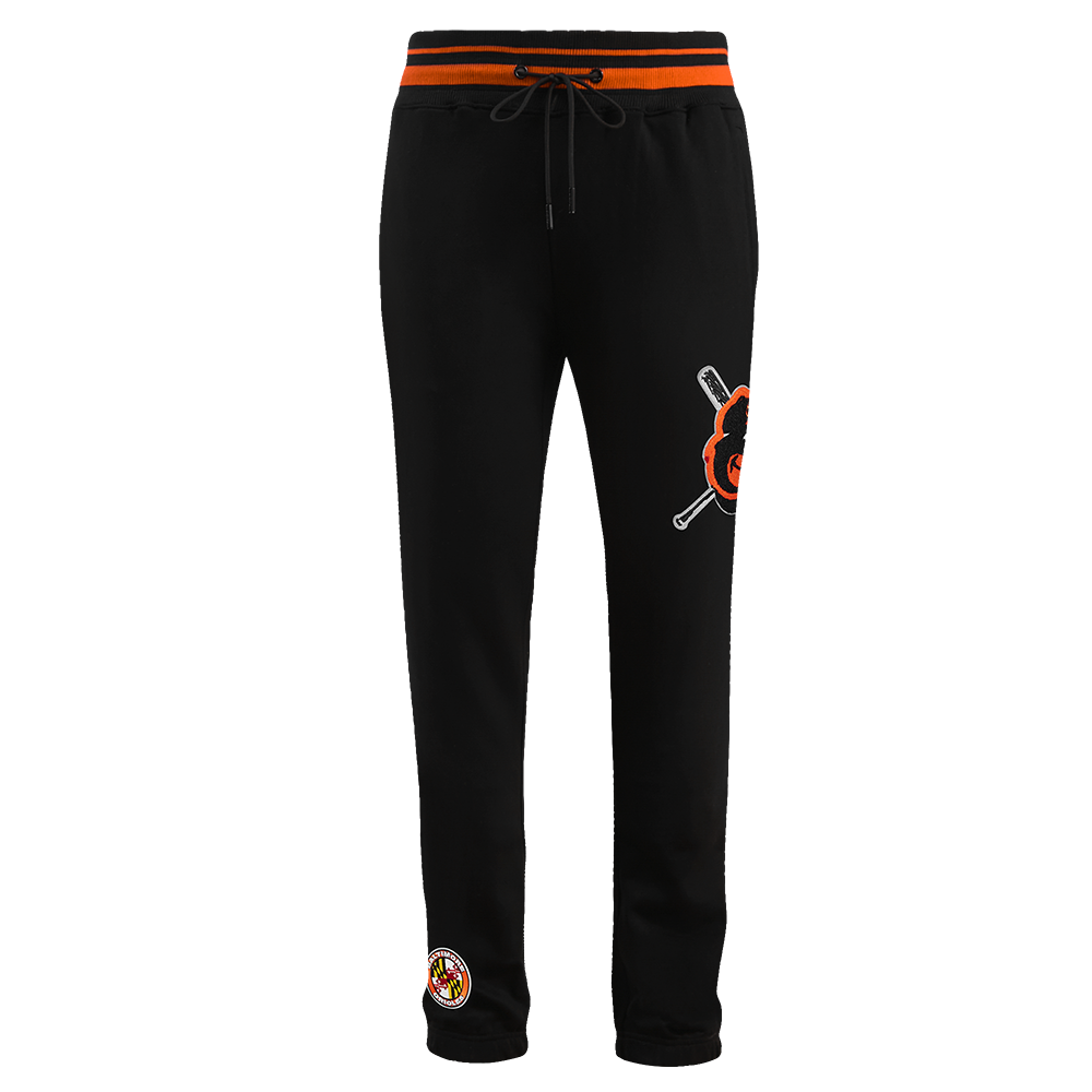 MLB BALTIMORE ORIOLES MASHUP MEN'S RIB SWEATPANT (BLACK/ORANGE) – Pro  Standard