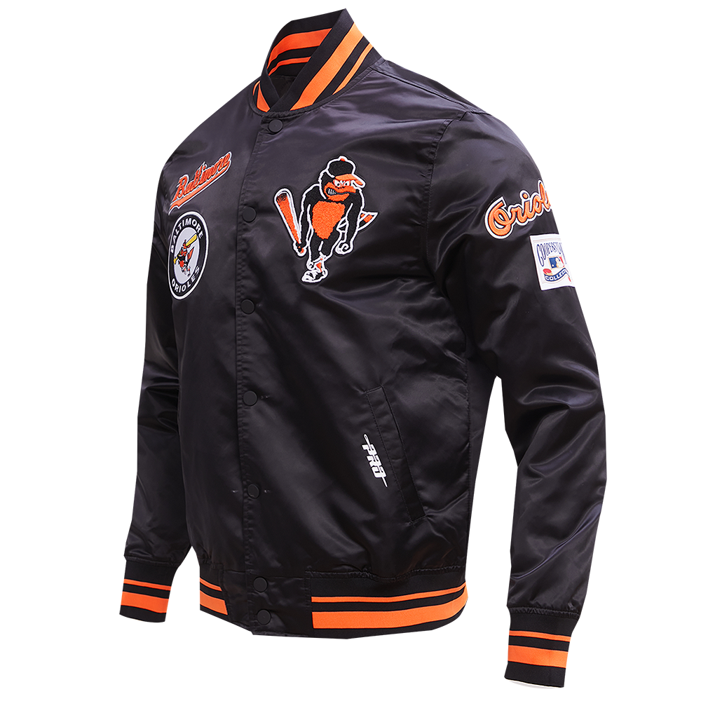 Majestic G-III MLB Baltimore Orioles Satin Button Up cheapest Jacket