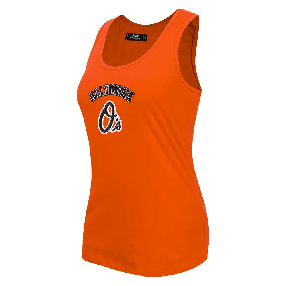 MLB BALTIMORE ORIOLES CLASSIC WOMEN'S RACERBACK (ORANGE)