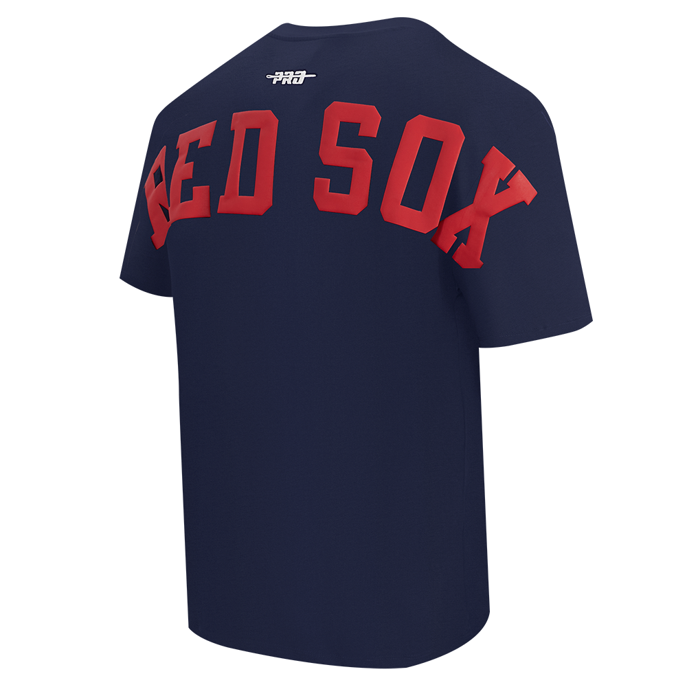 MLB BOSTON RED SOX WINGSPAN MEN'S CJ DROP SHOULDER TEE (MIDNIGHT NAVY)