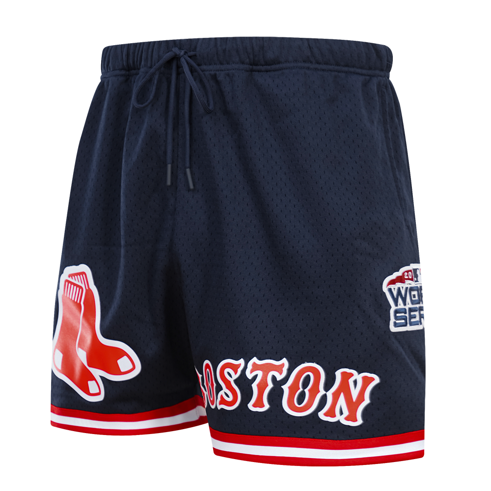 MLB BOSTON RED SOX MESH MEN'S SHORT (MIDNIGHT NAVY/RED)