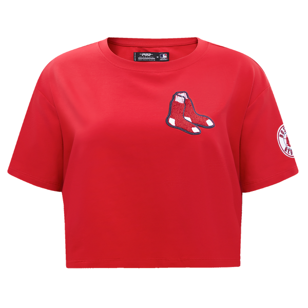 BOSTON RED SOX CLASSIC SJ BOXY TEE (RED) – Pro Standard