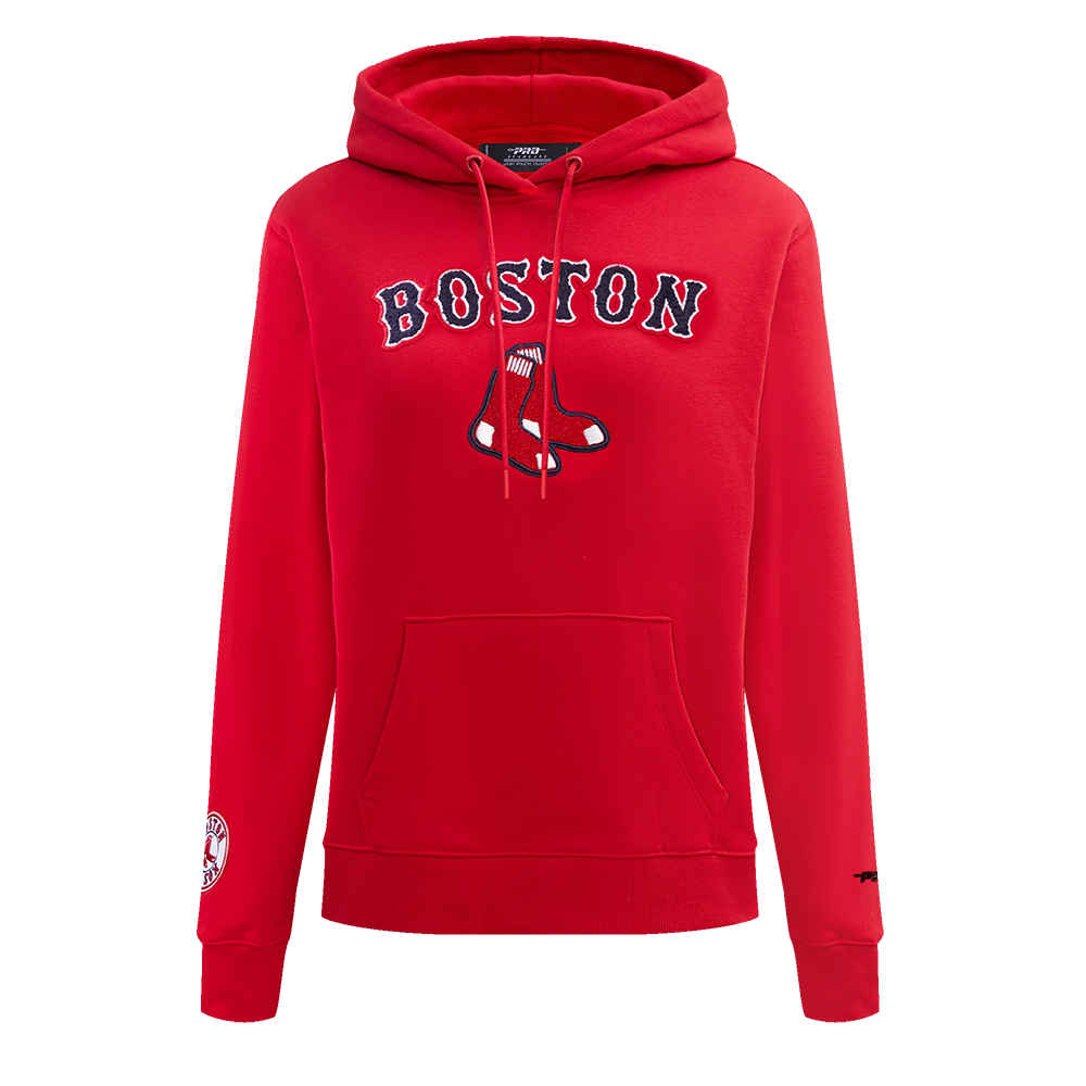 MLB BOSTON RED SOX CLASSIC WOMEN S PO HOODIE RED Pro Standard