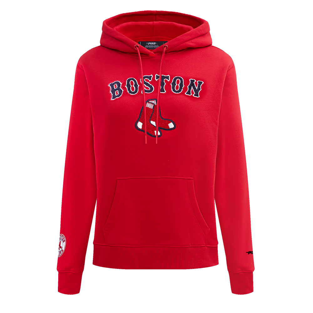 BOSTON RED SOX CLASSIC FLC PO HOODIE (RED)