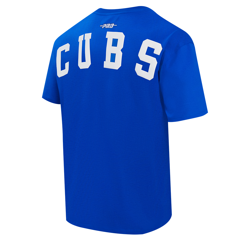 MLB CHICAGO CUBS WINGSPAN MEN'S CJ DROP SHOULDER TEE (ROYAL BLUE)